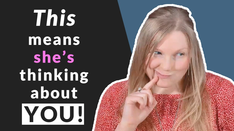 Crazy Signs She's Constantly Thinking About You - Coach Melannie Christian Dating Coach